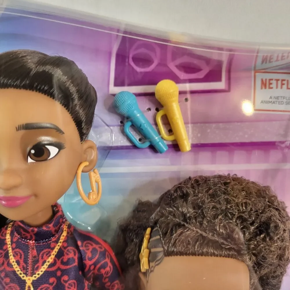 Mattel Karma's World Karma Grant & Lady K Doll 2-Pack Find Your Voice‎ Netflix